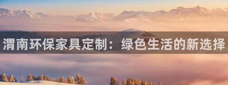 tp钱包tron：渭南环保家具定制：绿色生活的新选择